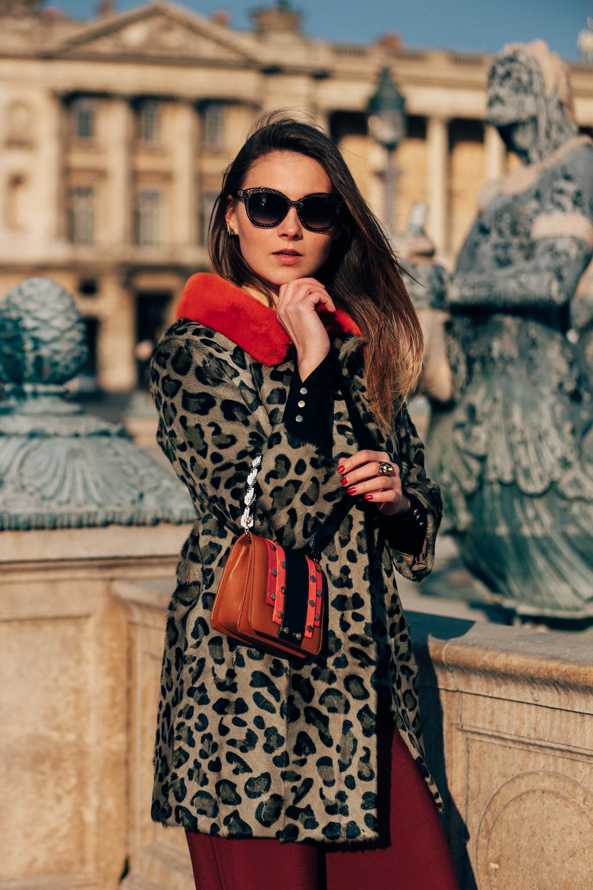 itakli leopard coat
